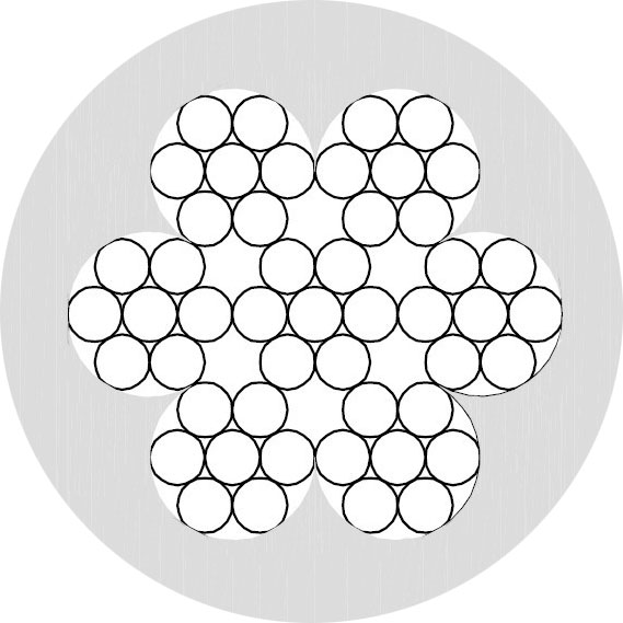 7X7 COATED WIRE ROPE