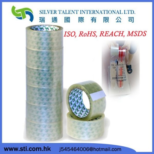 Single Sided Adhesive Side BOPP sello tape