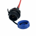 Custom Plastic SP13 SP21 Circular Connector Cable