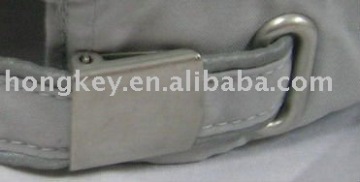 matt silver buckle cap accessories
