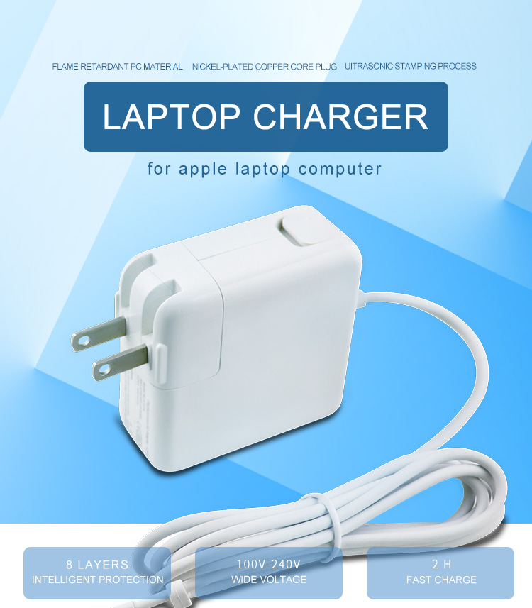 85W L connector us plug wall charger for macbook pro