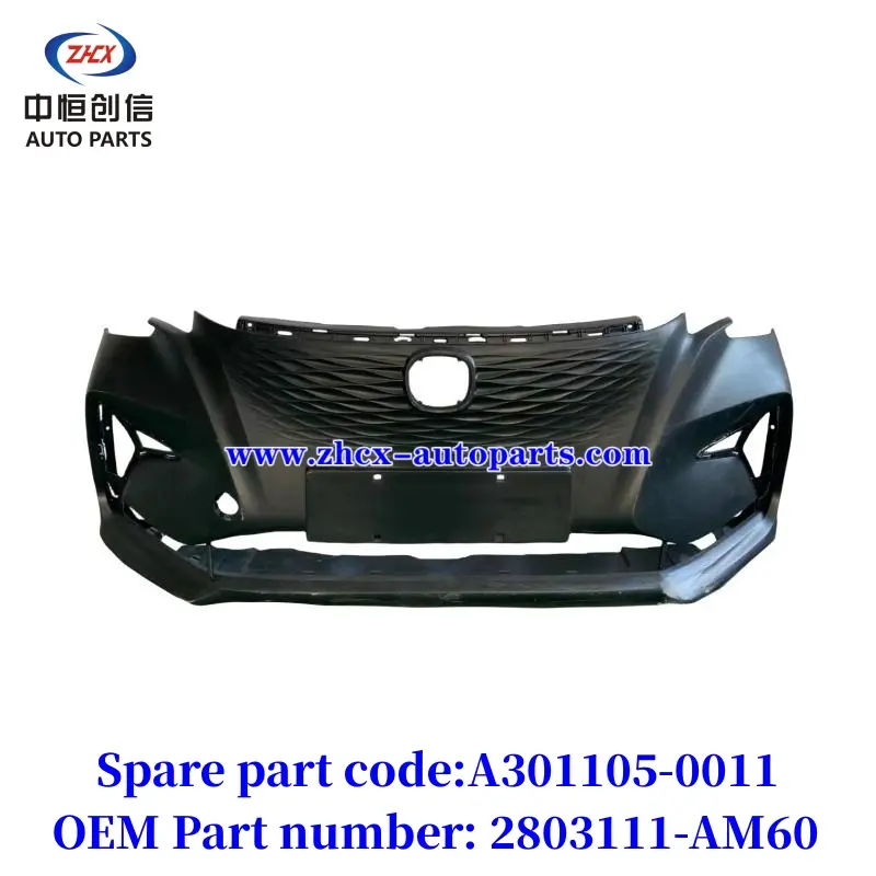 Front bumper for changan Benni e-star