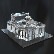 Top quality Crystal model crystal building mninature