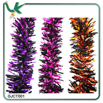 Wholesale Halloween PVC Colourful Tinsel garland