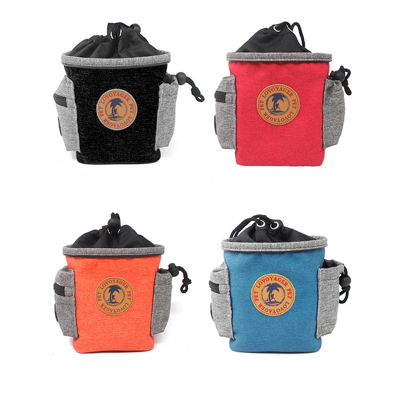 Sac de collation de chien d'entraînement portable Oxford extérieur Oxford outdoor Portable Training Dog Snack Bag