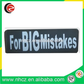 Promotional Black Big Eraser