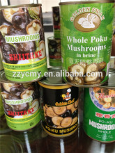 canned whole shiitake mushroom from China with good price
