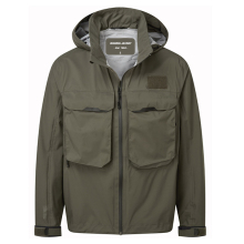 All Season Lightweight Waterproof Breathable Rain Jacket for Fishing and Wading