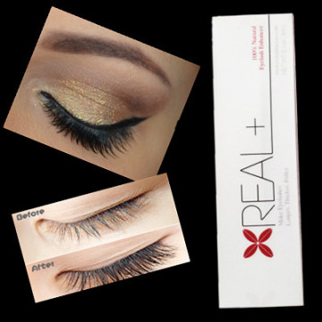 The newest longer eyelash product in 2015 Real Plus eyelash enhancer glue/masacara