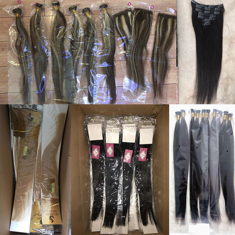 100 hair extensions P6/613 omber color bundles, piano colored omber straight bundles, piano double drawn hair collection