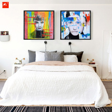 Modern Woman Portrait Oil Painting