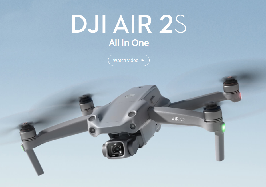 DJI Mavic Air 2S 12KM image transmission range 31mins flight time 600g light design 5.4K UHD Video Camera VS Mavic Air 2