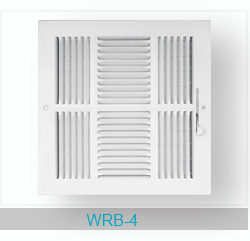 HVAC 강철 난방 벽 에어 레지스터와 댐퍼