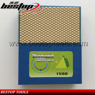 Bestop Resin Diamond Hand Polishing Pad Diamond Abrasive Pads