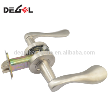 Best selling privacy stainless steel solid tubular door handle lock