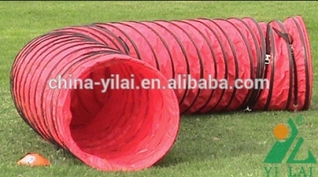 colorful flexible dog tunnel, tunnel for dog training games