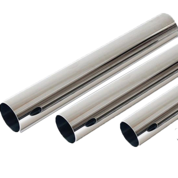 Polished stainless steel tube