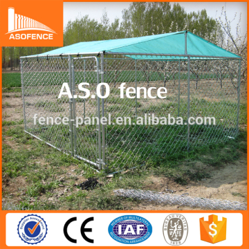 China factory galvanized outdoor dog kennel factory direct