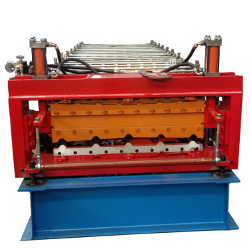 aluminium step tile roll forming machine