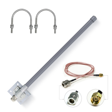 เสาอากาศไฟเบอร์กลาส Lora, 900-930MHz, 8dbi, 80 มม.