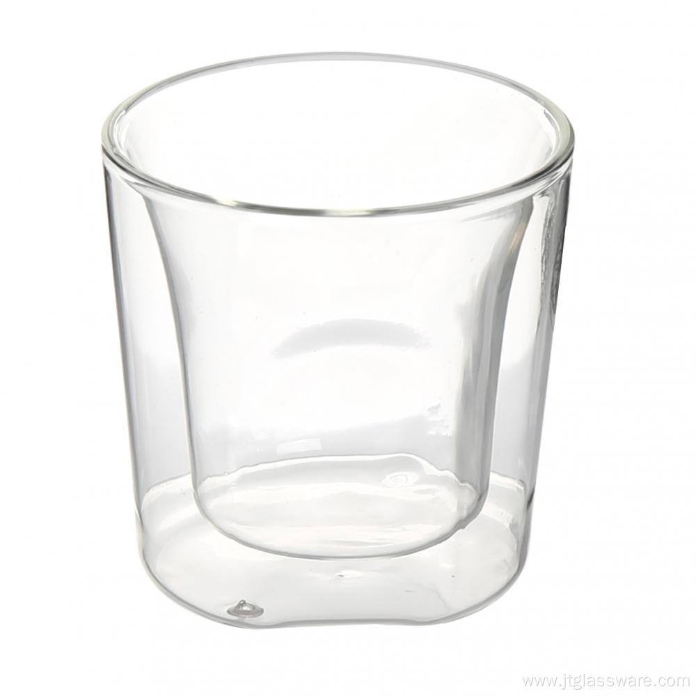 Home Kitchen Double Wall Cheap Glass Cup