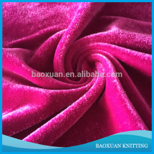 100% polyester micro korea velour fabric banquet table cloth