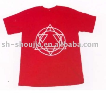 red printed logo tshirt PS001-031