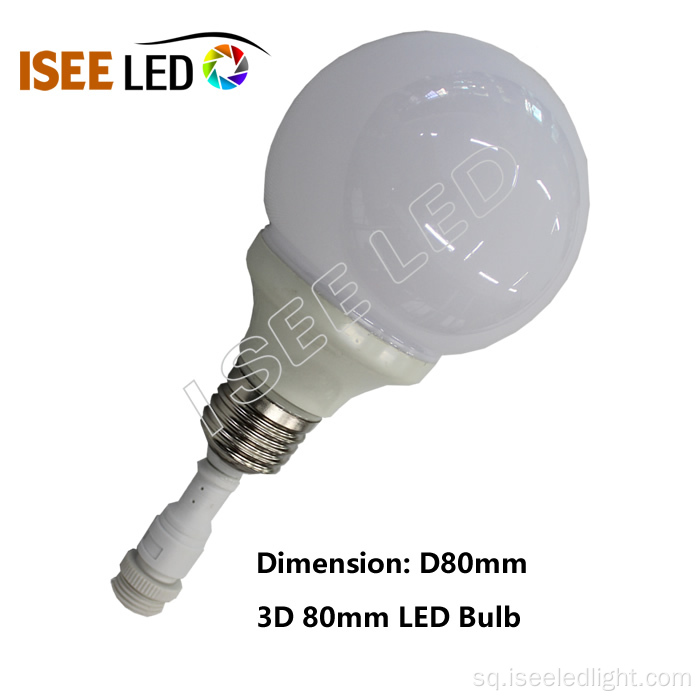 80 mm DMX RGB Llambë LED LED