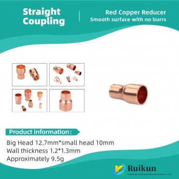 Copper Reducing Straight Coupling