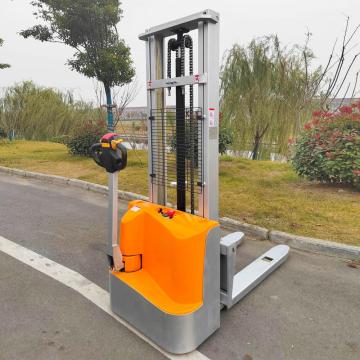 lifting semi electric pallet stacker