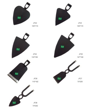 Steel Hoe Head and Hoe Fork