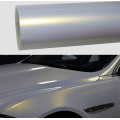 Pearl White Gloss Gold Car Wrap