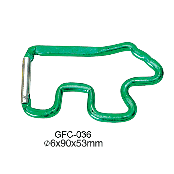 Anodized Mini Aluminium Carabiner Clips Gfc038