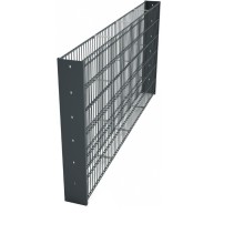 New Welded Reinforced Gabion Stone Baskets Fence