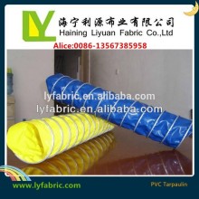 pvc vinyl laminated fabrics for ventilation ducts