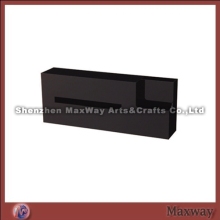 Black Cubical Elegant Acrylic/Perspex Napkin Holder