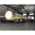 Lita 54000 LPG gesi tanker nusu trailer