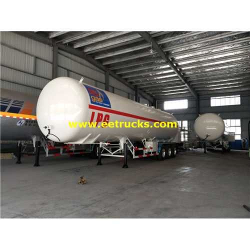 54000 Liters LPG Gas Tanker Semi Trailers