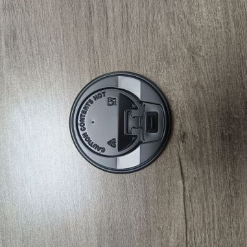 80mm Black Coffee Cup Lid