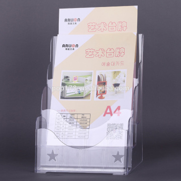 A4/A5/A6 Size Plastic Brochure Holder/Brochure Stand/Brochure Display Stand