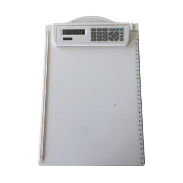 Clip Board with Electronic Calculato with ruler