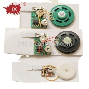 Recordable Greeting Card with Electronic Mini Speaker