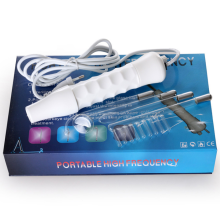 Portable High Frequency Skin Therapy Wand for Wrinkle Reduction