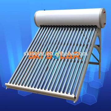 non pressure solar water heating system with electricity integrated