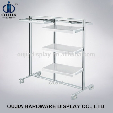 fashion store furniture/hanging rack clothes/standing clothes rack