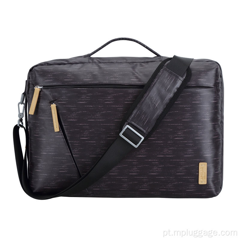 Personalização de mochilas de laptop de superfície de couro