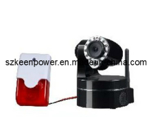 HD 720 IP Camera WiFi Indoor Security Lens H. 264 3x Zoon with Alarm (IPC001)