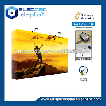 Fabric Popup Wall - Straight (fabric curtain wall)                        
                                                Quality Assured