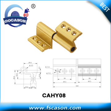 aluminium durable powder coating upvc window hinge