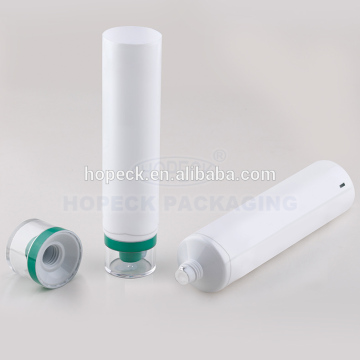 round plastic tube with surlyn cap
